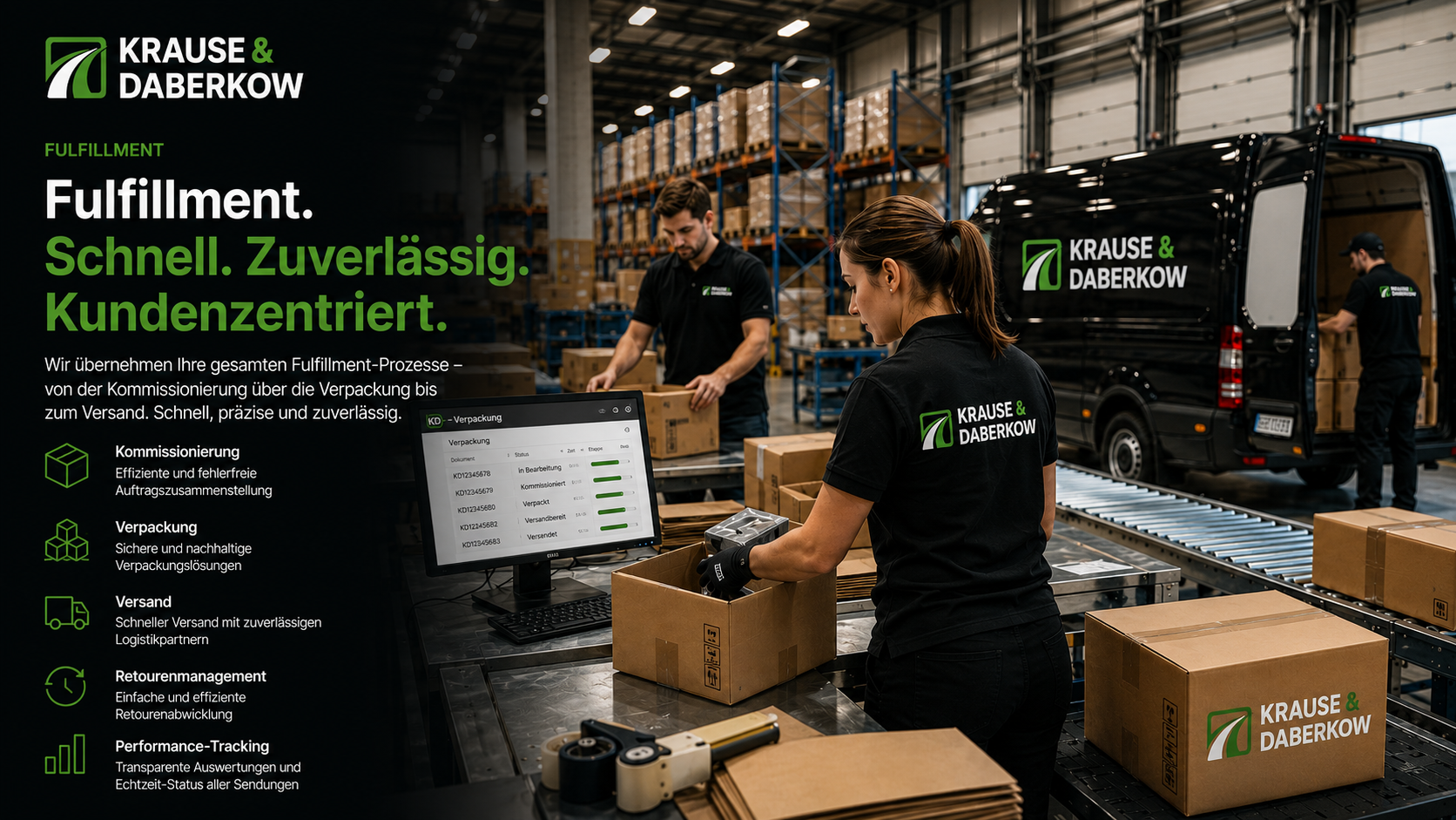 Modernes Fulfillment Lager