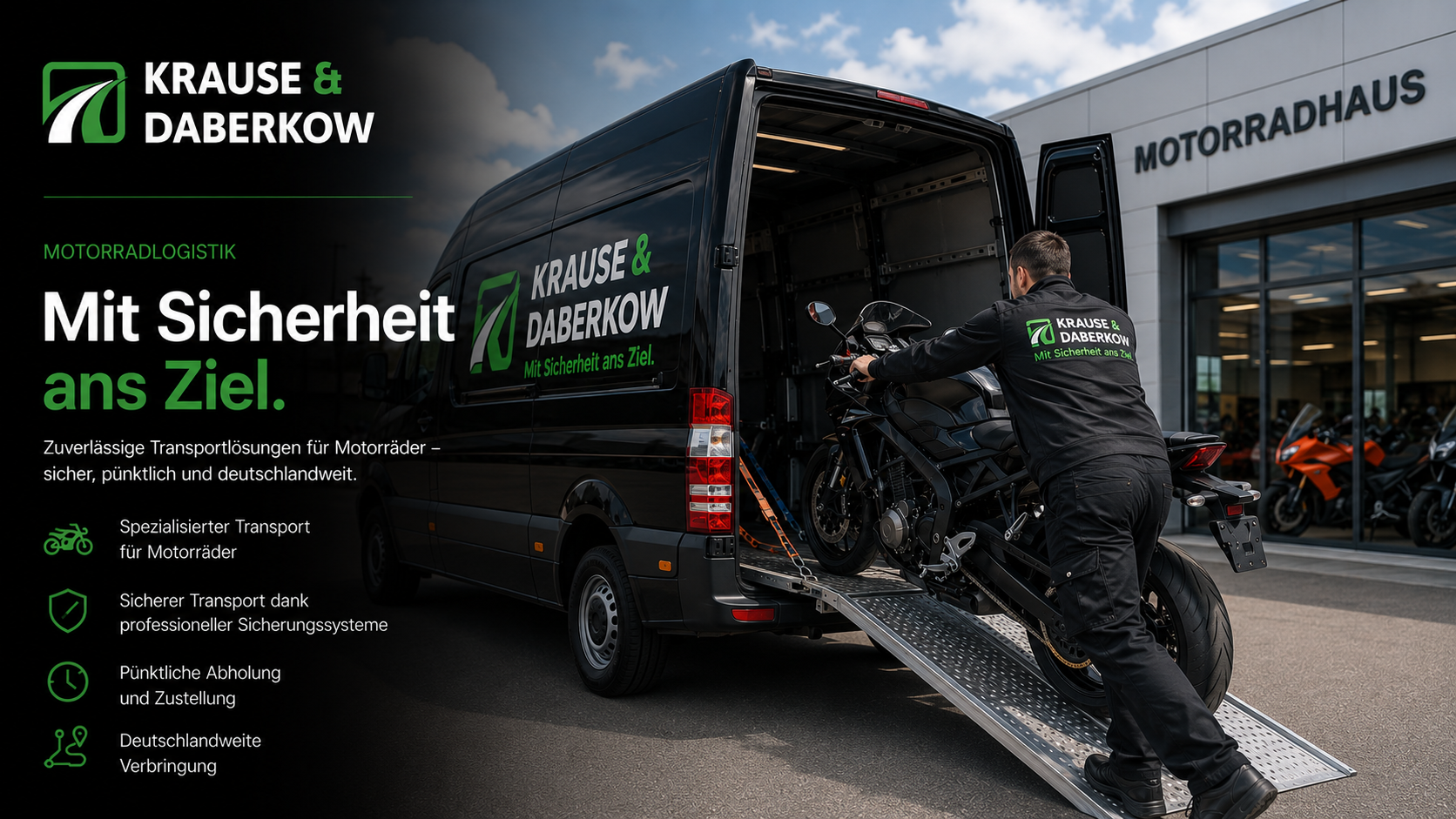 KD-Transporte Motorradtransport