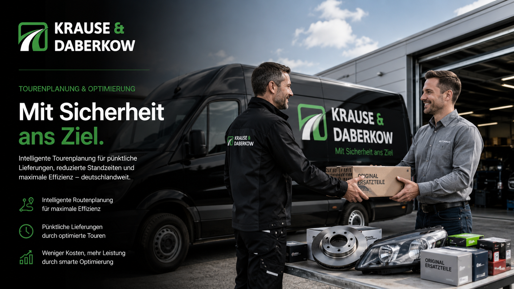 KD-Transporte Ersatzteillogistik